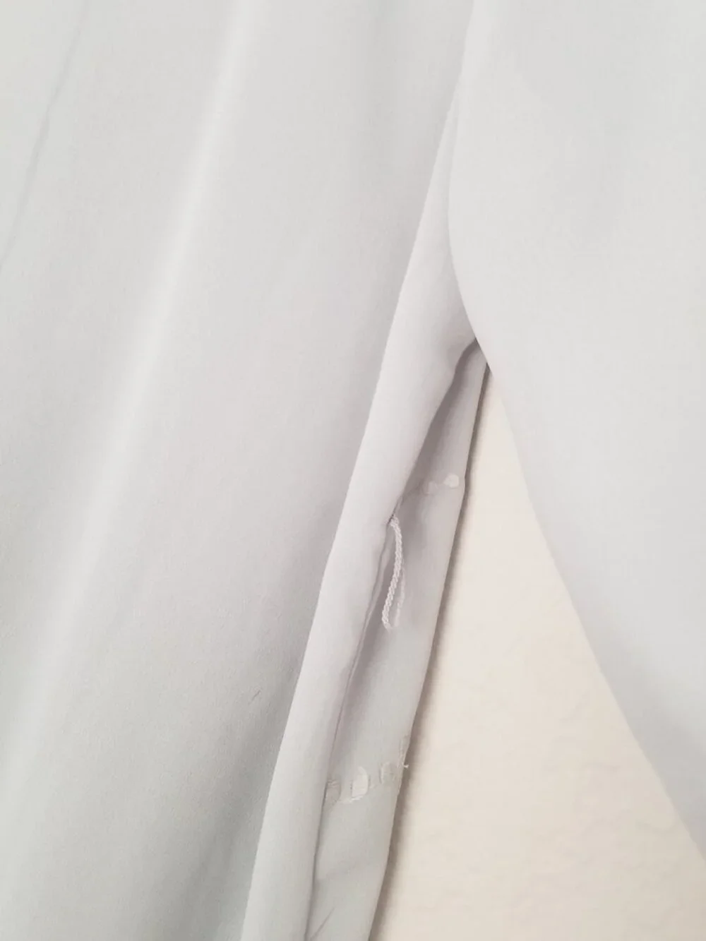 Soft Surroundings Ibiza Maxi Dress L Petite Georgette Sheer Embroidery No Slip